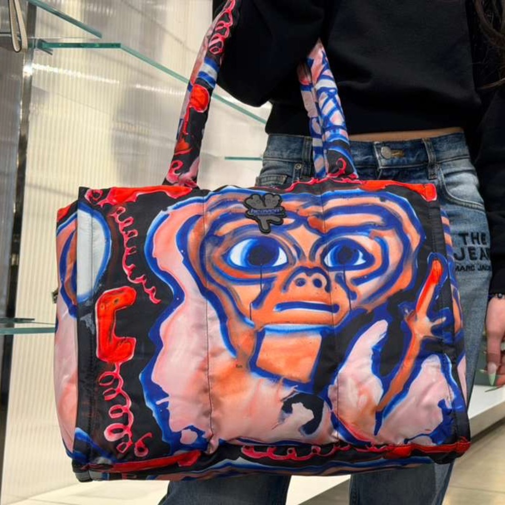 Marc Jacobs Heaven Multicolor ET Phone Home Tote NWT